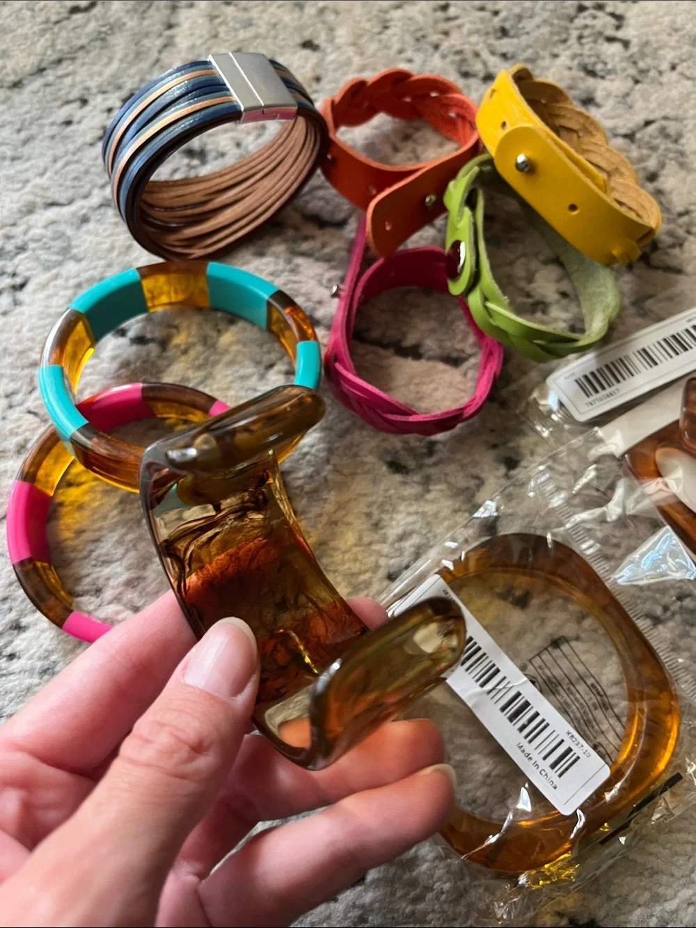 Assorted Women's Bracelets and Earrings - Mixed Colors